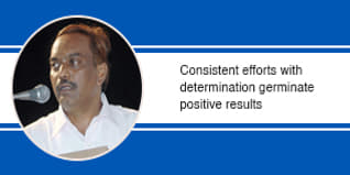 Consistent efforts with determination germinate positive results